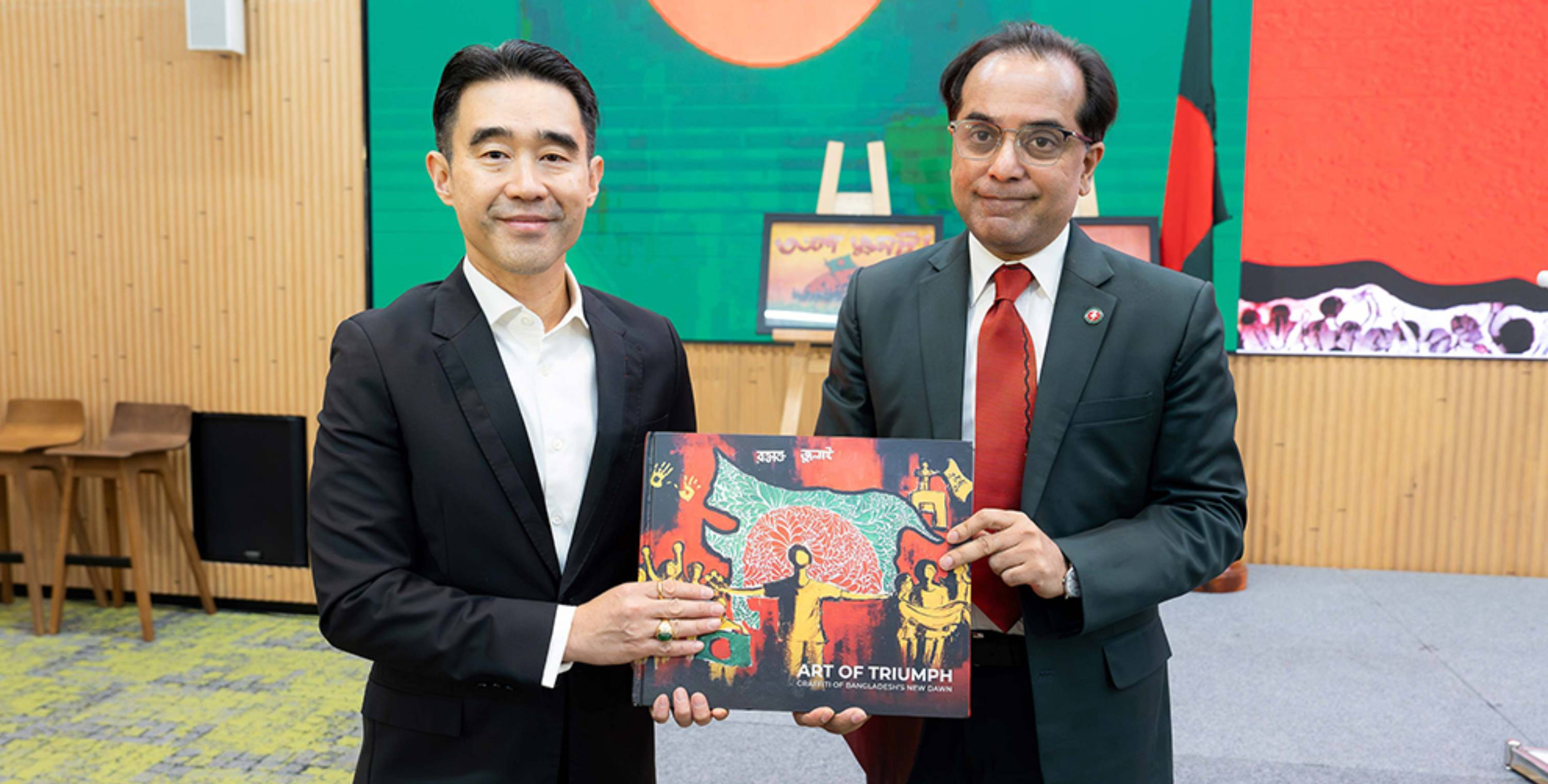 คุณอัศวิน ร่วมงาน “July Mass Uprising Day” กระชับมิตรภาพไทย-บังกลาเทศ