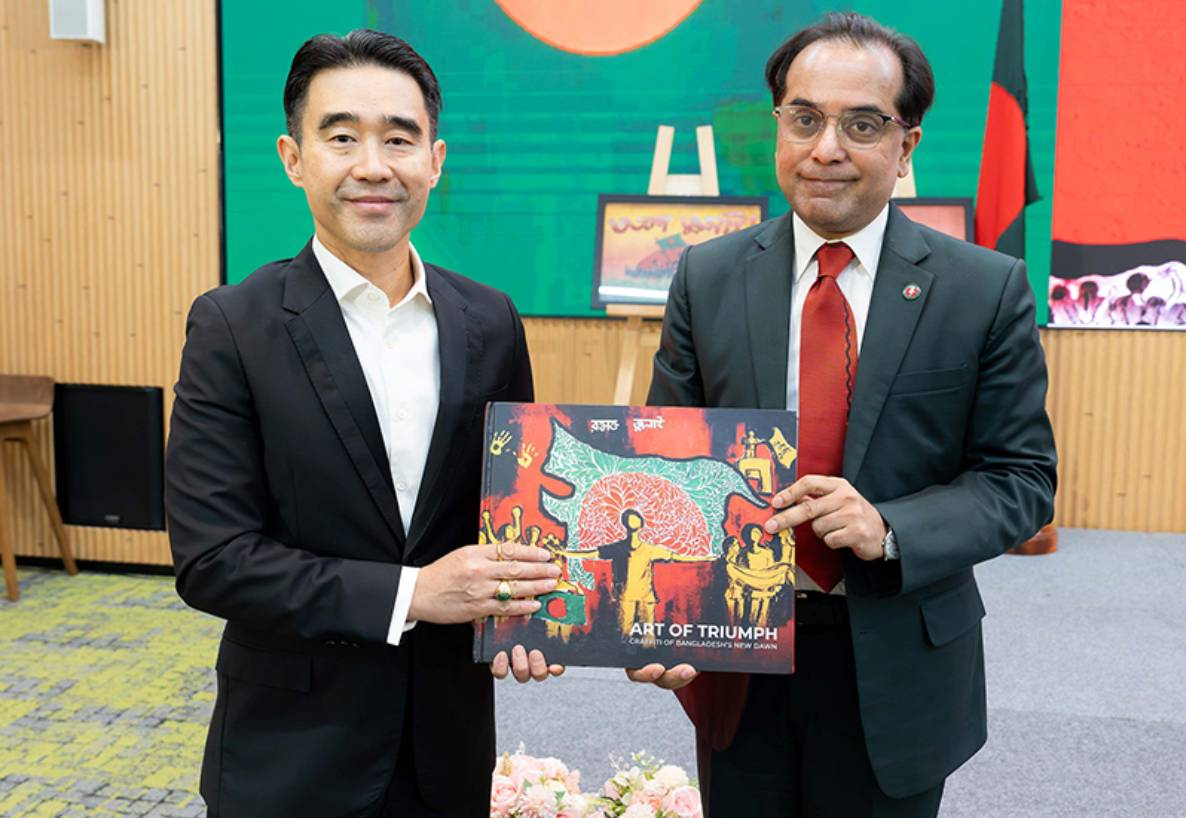 คุณอัศวิน ร่วมงาน “July Mass Uprising Day” กระชับมิตรภาพไทย-บังกลาเทศ