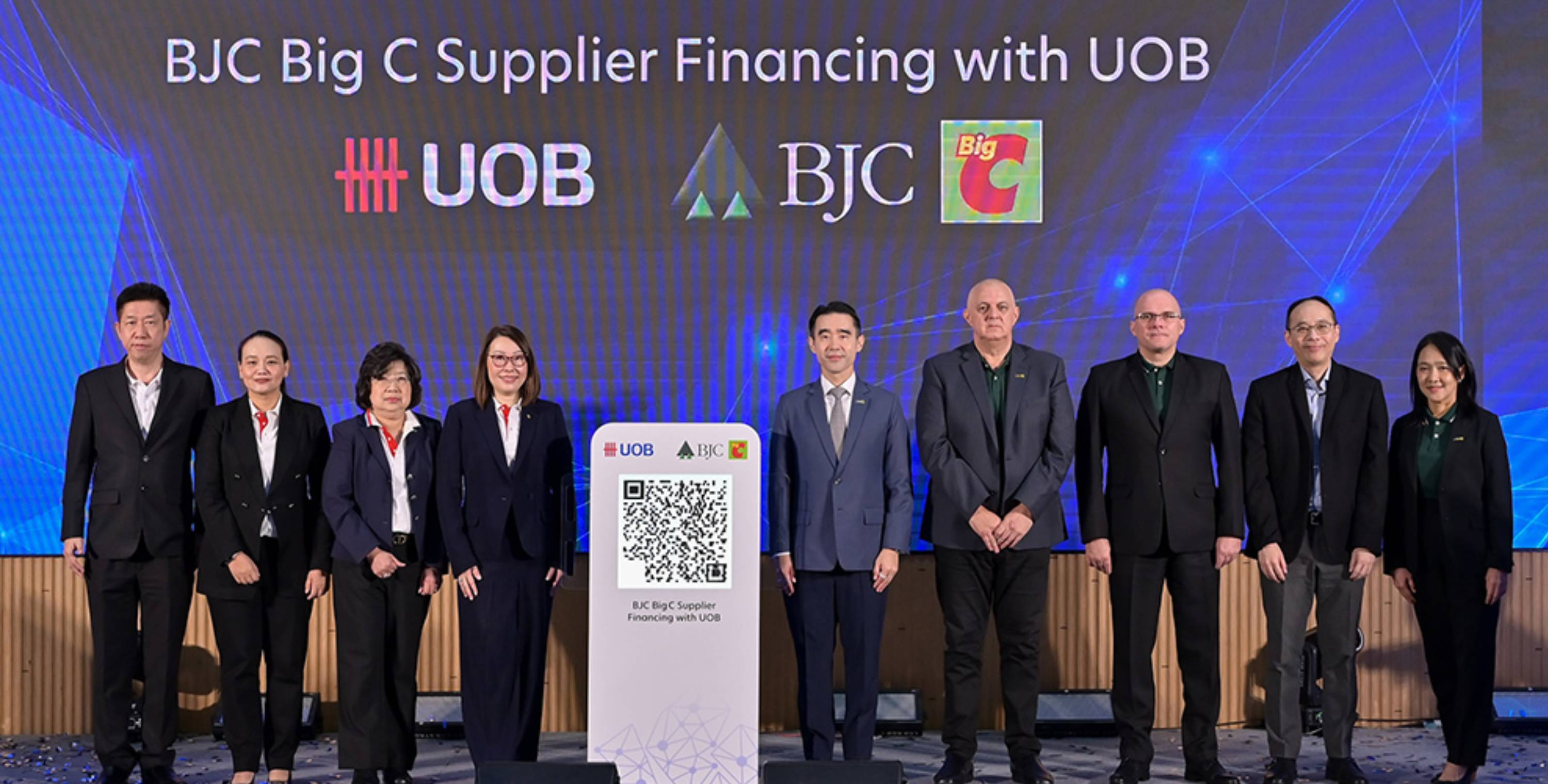 กลุ่มบีเจซี บิ๊กซี ผนึก ธนาคารยูโอบี เปิดตัวโครงการ Supplier Financing  สนับสนุนสภาพคล่องทางการเงินแก่คู่ค้าผ่านอัตราดอกเบี้ยสุดพิเศษ