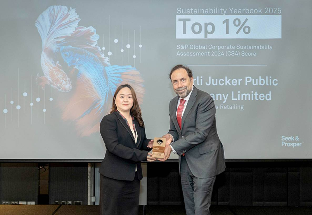 บีเจซี ครองอันดับ 1 ของโลกในกลุ่ม Food & Staples Retailing ต่อเนื่องเป็นปีที่ 3  และได้รับการคัดเลือกให้อยู่ใน Sustainability Yearbook ต่อเนื่องเป็นปีที่ 5
