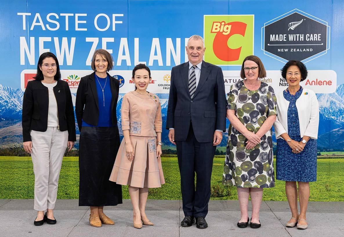 บิ๊กซี ร่วมกับ สถานเอกอัครราชทูตนิวซีแลนด์ประจำประเทศไทย  จัดงาน New Zealand Made with Care 2025  นำสุดยอดผลไม้และผลิตภัณฑ์คุณภาพมาให้ชอปถึง 31 ก.ค. นี้