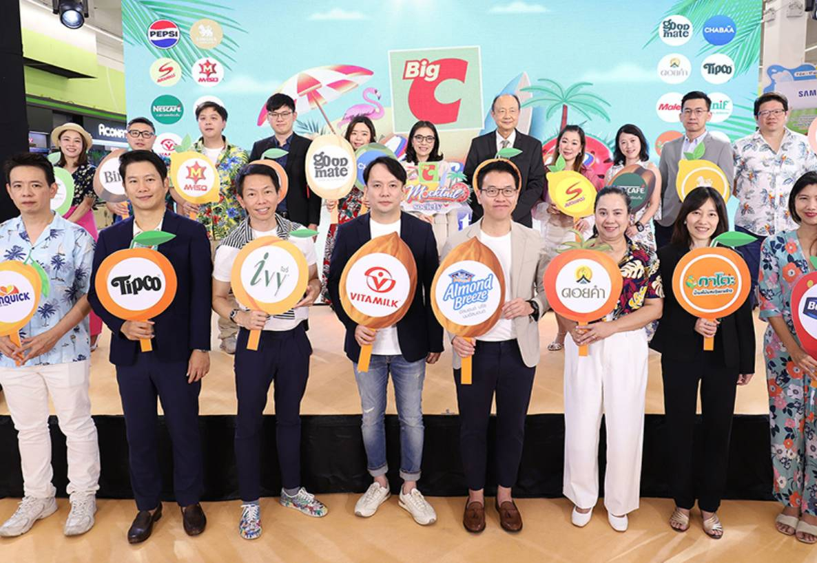 บิ๊กซี ชวน 19 แบรนด์เครื่องดื่มชั้นนำ เสิร์ฟความสดชื่นสะใจรับซัมเมอร์ พร้อมแจกโปรสุดคุ้ม  ในงาน “Mocktail Society Happy Summer @ Big C ปีที่ 2” แท็กทีมหนุ่มฮอต “ลุค อิชิคาว่า”  และบาร์เทนเดอร์ชื่อดัง ปลดปล่อยไอเดียหลากหลายเมนูม็อกเทลสีสันคัลเลอร์ฟูลค