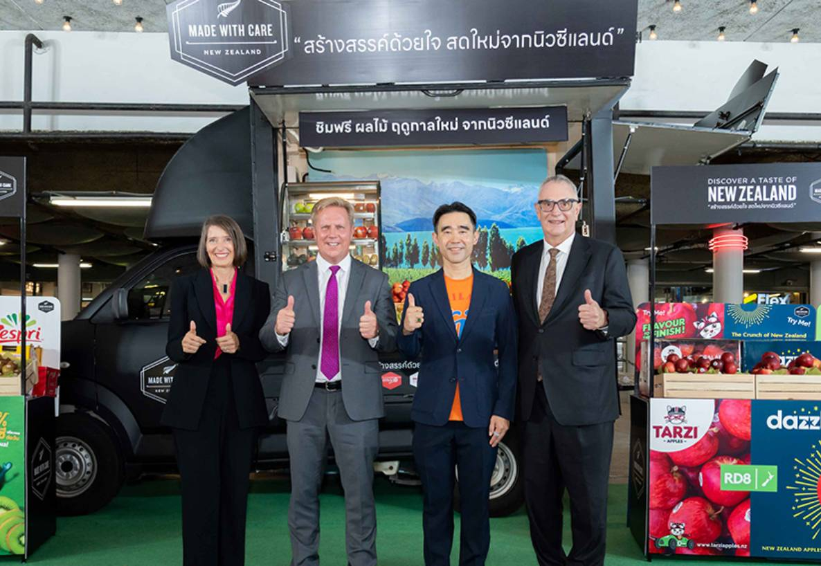 บิ๊กซี ร่วมแสดงความยินดีกับแคมเปญ ‘Made with Care’ Fruit Truck  ตอกย้ำความร่วมมือด้านการค้าระหว่างประเทศ