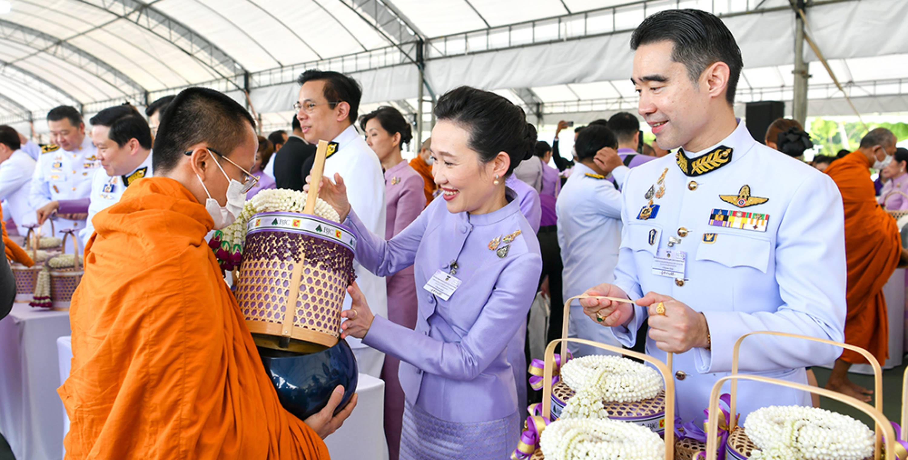กลุ่มบีเจซี บิ๊กซี ร่วมพิธีเฉลิมพระเกียรติ สมเด็จพระนางเจ้าสุทิดา พัชรสุธาพิมลลักษณ พระบรมราชินี  เนื่องในโอกาสวันเฉลิมพระชนมพรรษา ๓ มิถุนายน ๒๕๖๘